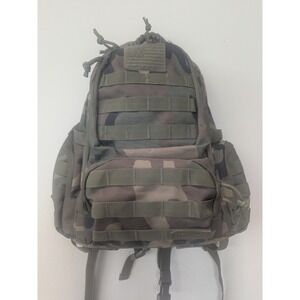 Highland Tactical Woodland Camo MOLLE 3 Day Assault Pack EDC Bug Out Bag